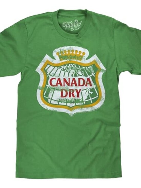 Other - 🆕 Men's Faded Canada Dry Ginger Ale Soda Shirt